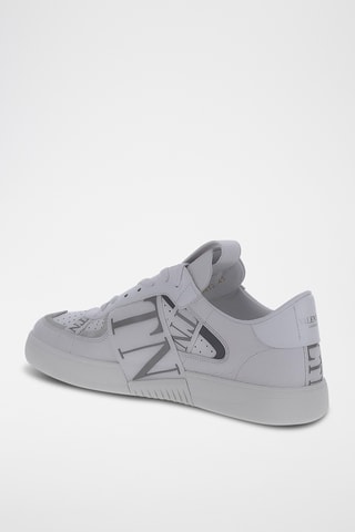 Baskets en cuir - Gris clair - Valentino