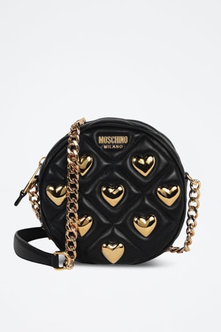 Sac bandoulière - Noir et doré - Moschino