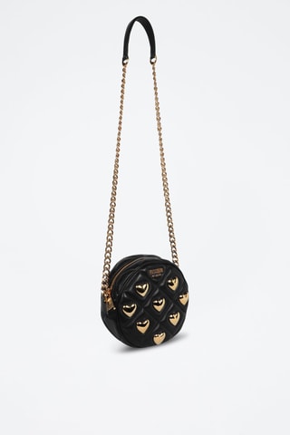 Sac bandoulière - Noir et doré - Moschino