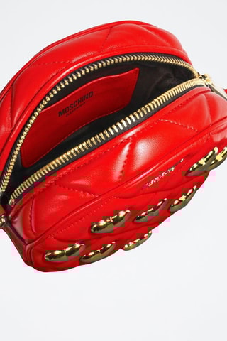 Sac bandoulière - Rouge et doré - Moschino