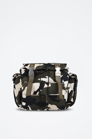Sac à dos en cuir - Kaki