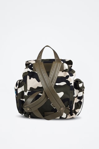 Sac à dos en cuir - Kaki