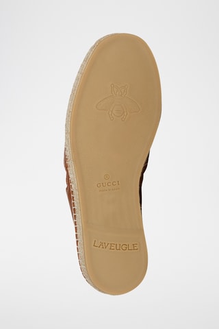 Espadrilles en cuir - Beige