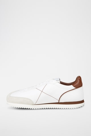 Baskets en cuir - Blanc