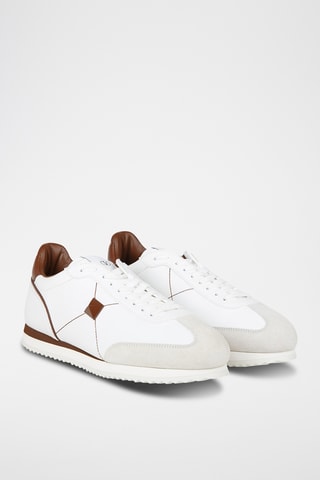 Baskets en cuir - Blanc