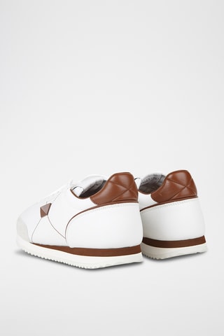 Baskets en cuir - Blanc