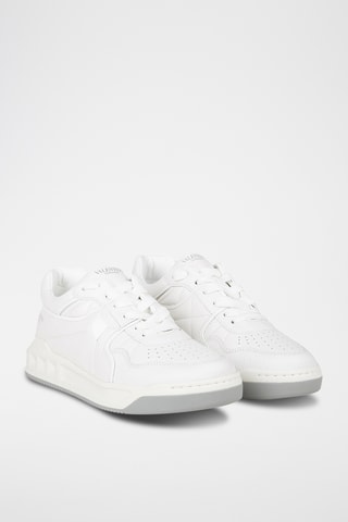 Baskets en cuir - Blanc