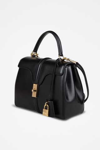 Sac à main en cuir - Noir