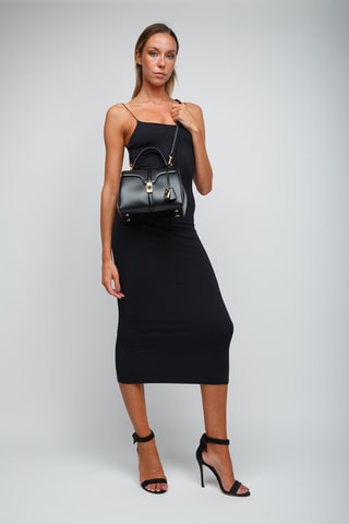 Sac à main en cuir - Noir