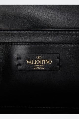 Sac porté épaule en cuir - Noir