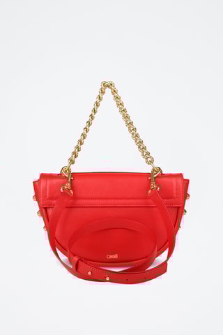 Sac bandoulière en cuir - Rouge