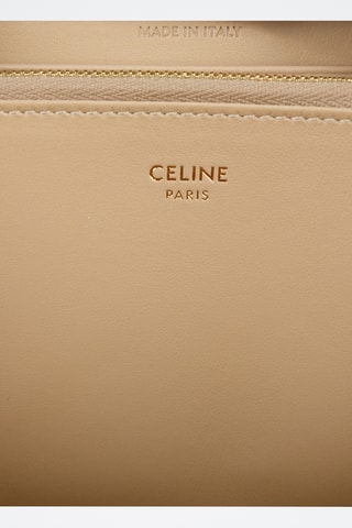 Compagnon en cuir de veau - Beige