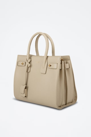 Sac à main en cuir - Crème