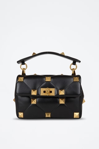 Sac bandoulière en cuir - Noir