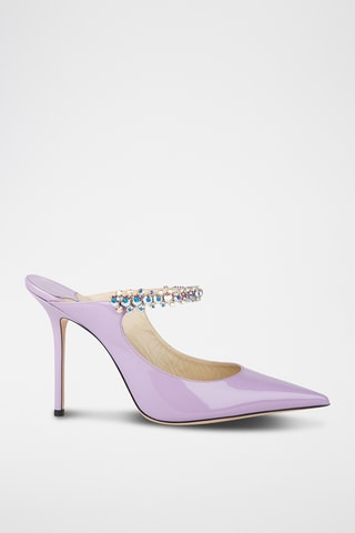 Escarpins en cuir verni - Lilas