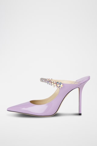 Escarpins en cuir verni - Lilas