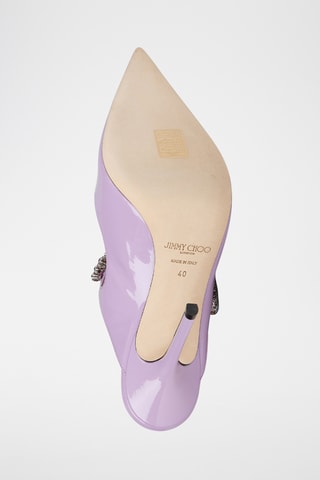 Escarpins en cuir verni - Lilas