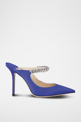 Escarpins en cuir - Bleu cobalt