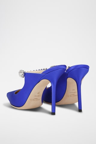Escarpins en cuir - Bleu cobalt