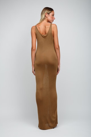 Robe longue - Marron