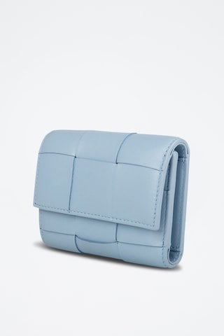 Portefeuille en cuir - Bleu clair