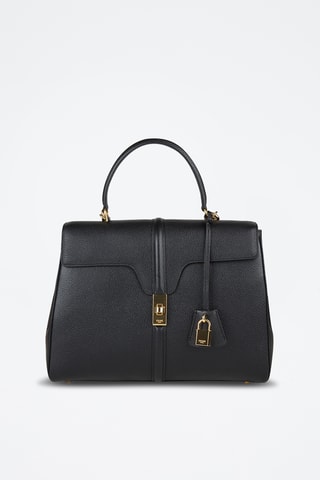Sac à main en cuir - Noir