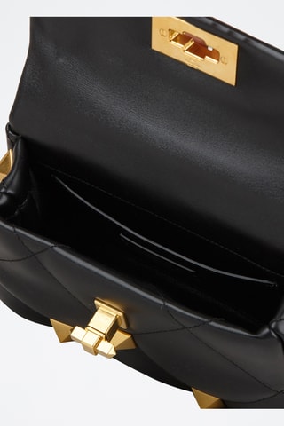 Sac à main en cuir - Noir