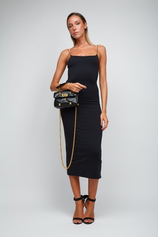 Sac à main en cuir - Noir