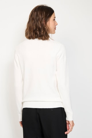 Camisola de caxemira - Branco