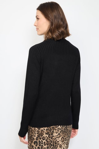 Camisola de caxemira - Preto