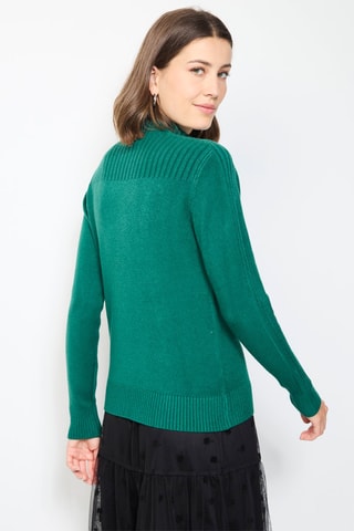 Camisola de caxemira - Verde