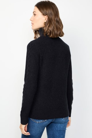 Camisola de caxemira - Preto