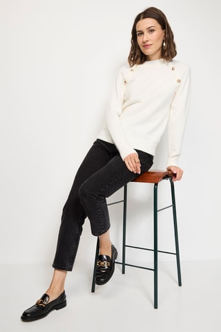 Camisola de caxemira - Branco