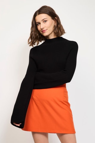 Camisola de caxemira - Preto