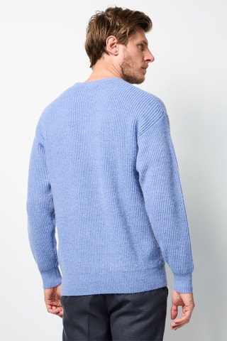 Camisola de caxemira - Azul-celeste