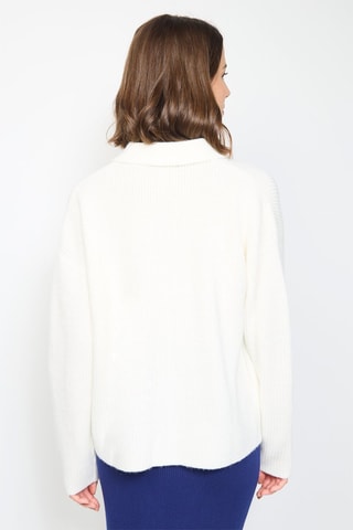 Camisola de caxemira - Branco