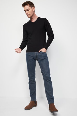 Camisola de caxemira Preto