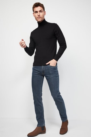Camisola de caxemira Preto