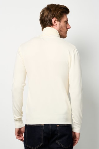 Camisola de caxemira - Cru