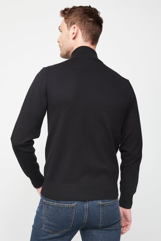 Camisola de caxemira Preto