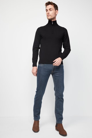 Camisola de caxemira Preto