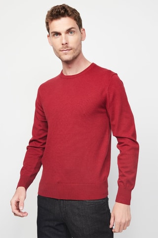 Camisola de caxemira Vermelho