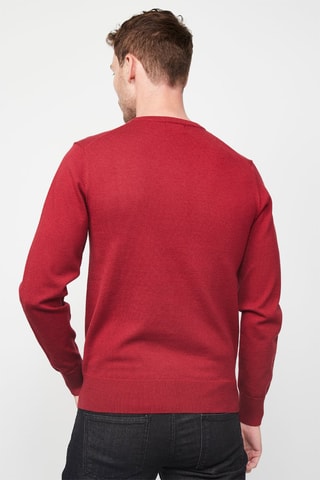 Camisola de caxemira Vermelho