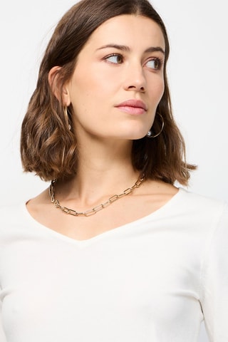 Camisola de caxemira - Branco