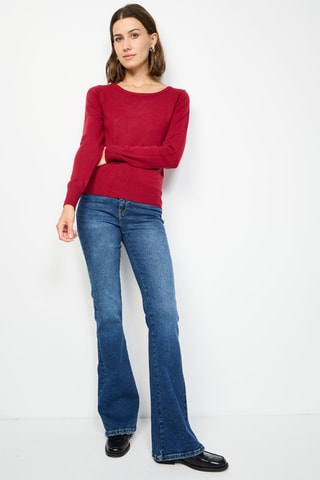 Camisola de caxemira - Vermelho