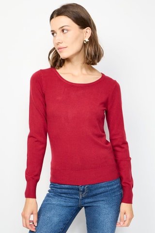 Camisola de caxemira - Vermelho
