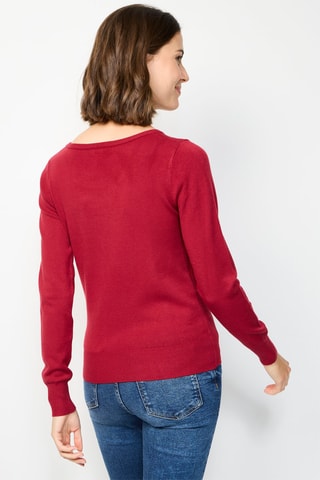 Camisola de caxemira - Vermelho