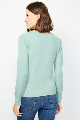 Camisola de caxemira - Verde-água