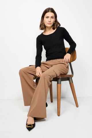 Camisola de caxemira - Preto