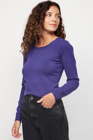 Camisola em caxemira Violeta